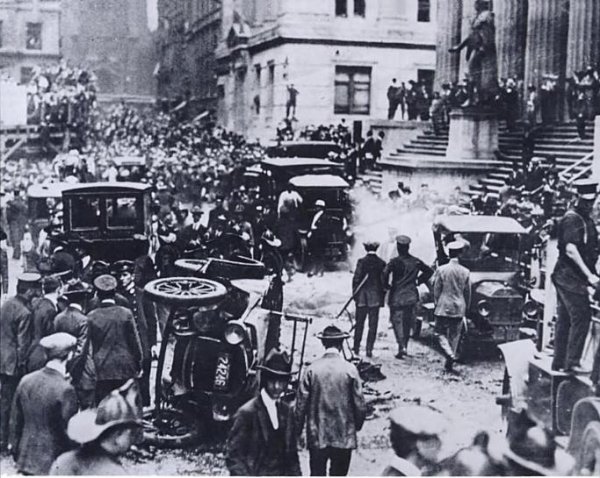 Wall Street bombing, 1920