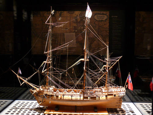 Riproduzione del Whydah Gally di Bellamy