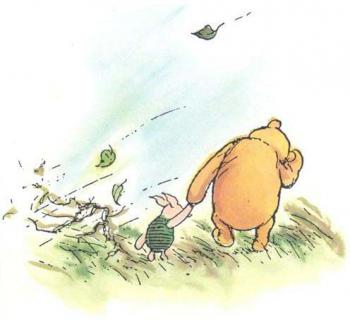 Piglet e Winnie The Pooh