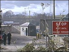 Aughnacloy border checkpoint