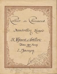  Le Cahier du Soldat Hector Mandrillon