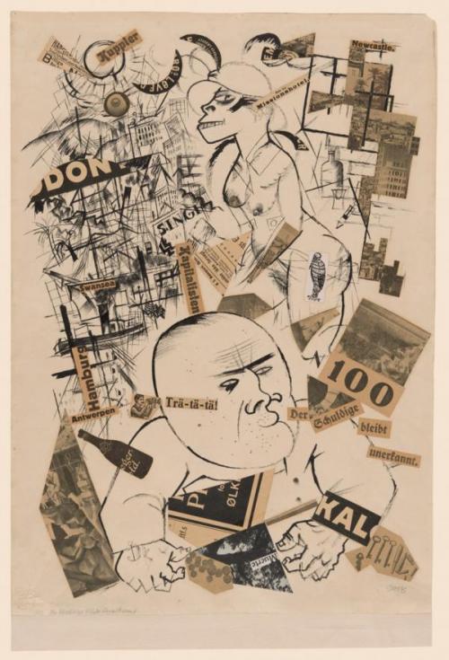 George Grosz-  Der schuldige bleibt unerkannt *,1919 The Art Institute of Chicago