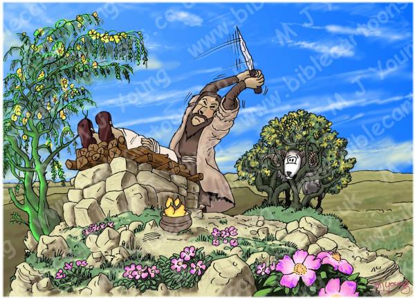 Er zagrifizzio d'Abbramo