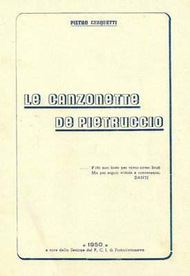 Canzonette de Pietruccio