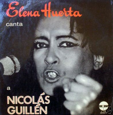 Elena Huerta canta a Nicolás Guillén