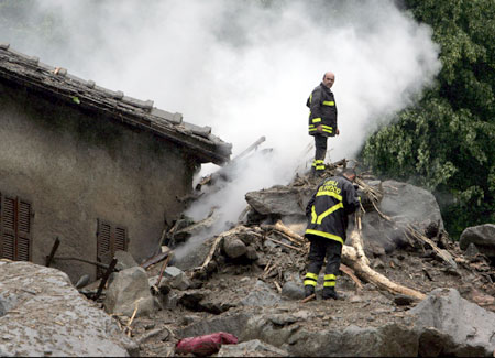 Val Pellice, Piemonte ottobre 2000