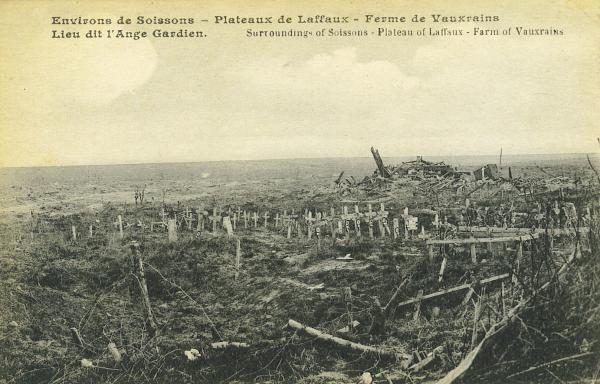 Il “Chemin des Dames” dopo la seconda battaglia dell'Aisne, aprile 1917