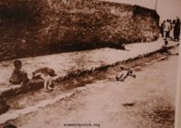 Adana, 1915. Armenian children dying in the street.