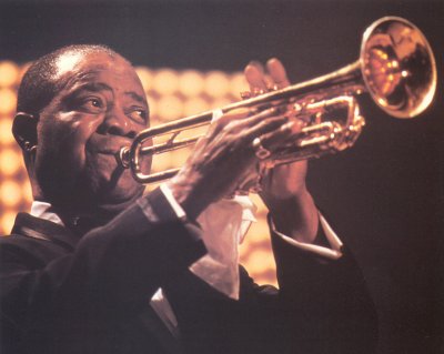 Louis Armstrong, l'immortale Satchmo.