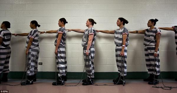 Chain gang, oggi - Phoenix, Arizona, carcere femminile‎
