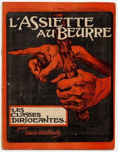Louis Malteste, Le ‎classi dirigenti, copertina de “L'Assiette au Beurre”, n° 205, 24 novembre 1906