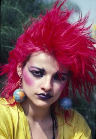 Nina Hagen nel 1980. Decisamente a colori.