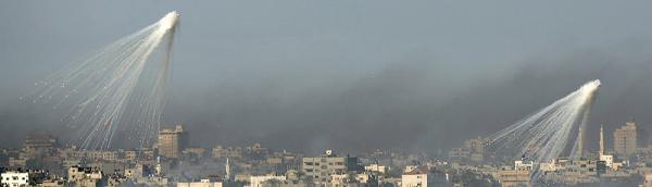 Bombe al fosforo bianco su Gaza, 2008