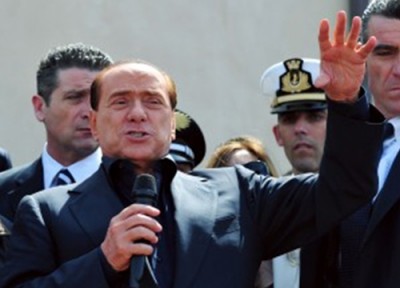 Berlusconi a Lamped U.S.A