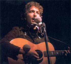 Bob Dylan al festival di Newport, 1964