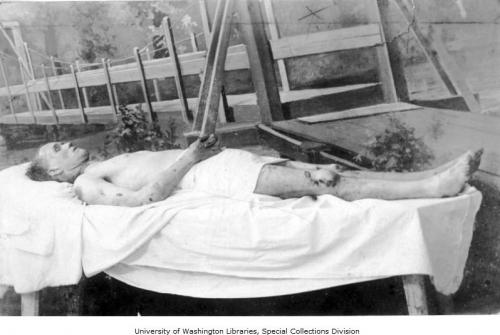 Il corpo di Frank Little 