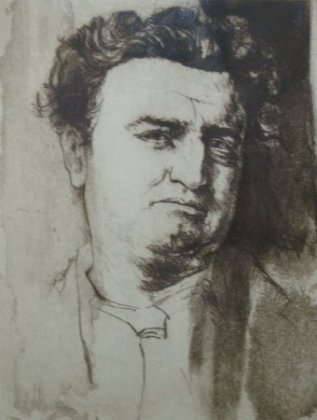 Brendan Behan (Breandán ó Beacháin), 1923-1964.