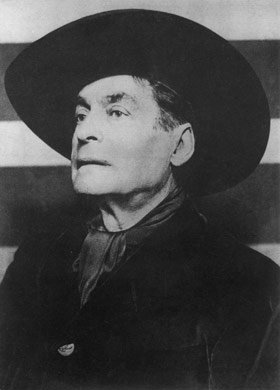 Aristide Bruant (1851-1925) in una foto dal vero.