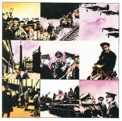 Collettivo El Cubri.Una delle tante opere grafiche che impreziosiscono l’album