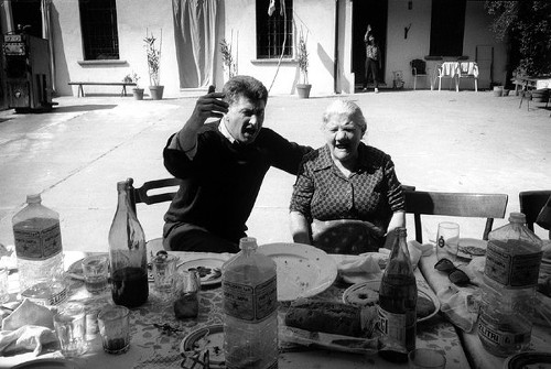 Franco Coggiola alla cascina del "Micio", la Lega di Cultura di Piadena di Gianfranco Azzali (Pontirolo, 1995)