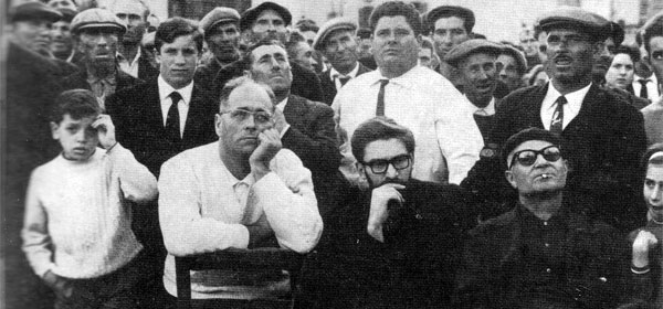 Danilo Dolci e Ignazio Buttitta nel 1964