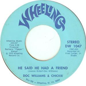 He Said He Had A Friend