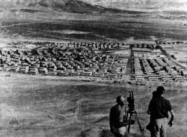 Il villaggio minerario di El Salvador de Atacama nel 1968