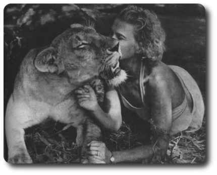 Elsa con Joy ‎Adamson‎