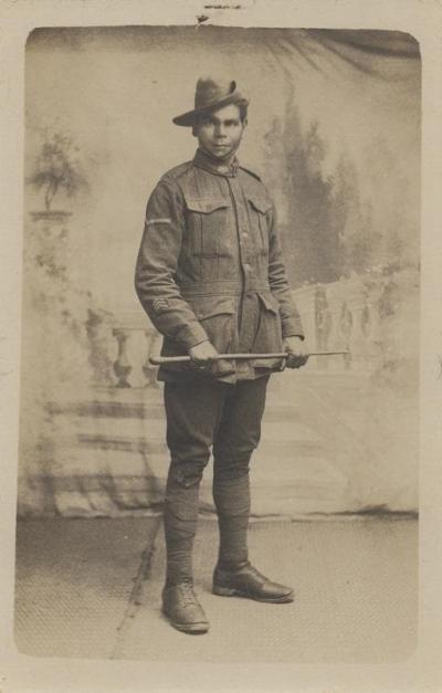 Indigenous Soldier WWI