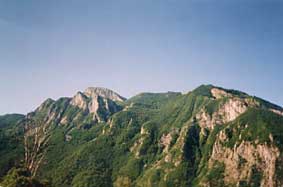 Il Sagro visto da Vinca. Apuania.