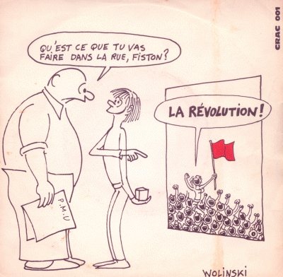 Copertina del singolo « La ‎révolution” di Évariste‎