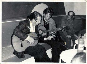 Chicho Sánchez Ferlosio e Paco Ibáñez.