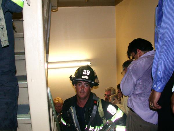 Firefighter Mike Kehoe, Tower One, 9/11