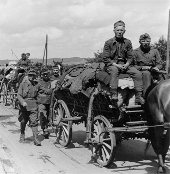 Soldati ungheresi nella Grande Guerra.