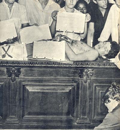 ‎Veglia del corpo di Edson Luís‎