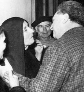 Francesca Serio avec Carlo Levi