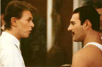 Freddy Mercury & David Bowie