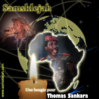 Une bougie pour Thomas Sankara