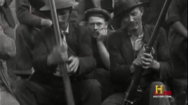 Minatori armati a Blair Mountain