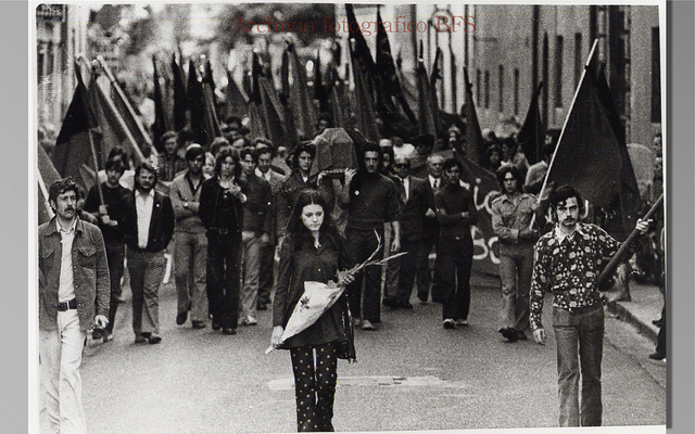 Pisa, 9 maggio 1972, Funerali di Franco Serantini.