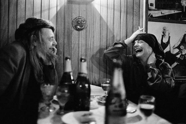 Glenmor e Romy Schneider