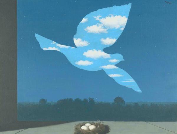 LE RETOUR  <br />
René Magritte – 1940