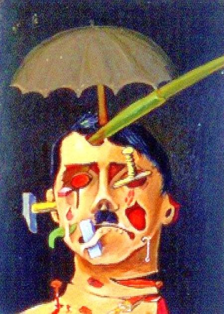 HITLER <br />
 Victor Brauner - 1934