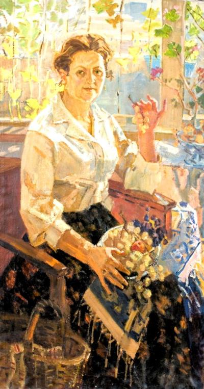 GRAND-MÈRE EN SON JEUNE TEMPS     <br />
Gorlov N.N. – 1982 