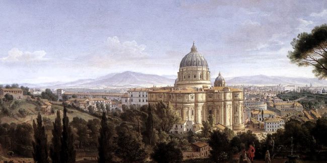 SAINT PIERRE  <br />
Caspar van Wittel - 1712