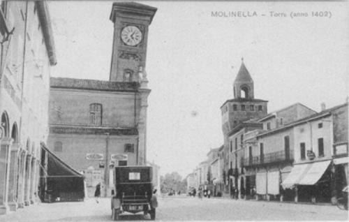 La torre pendente quattrocentesca di Molinella
