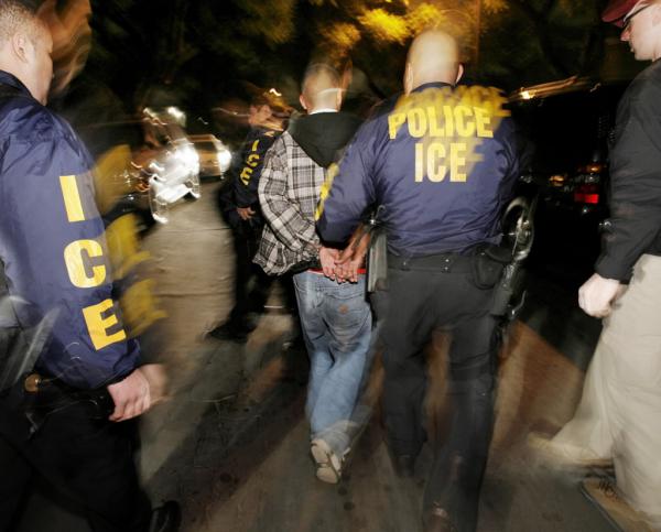 ICE. Immigration Customs Enforcement