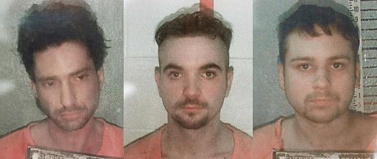 Gli assassini di James Byrd, Brewer, Berry e King (da sx a dx)