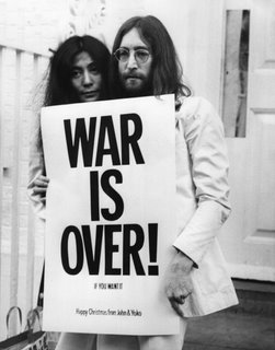 john yoko war is over