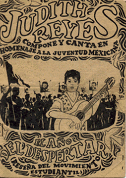 "Judith Reyes compone e canta in omaggio alla gioventù messicana".